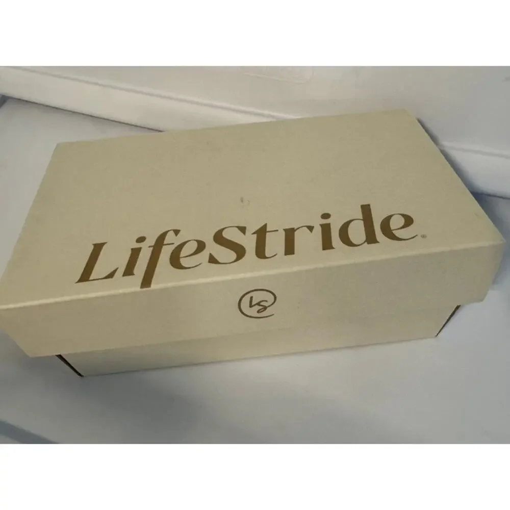 LifeStride Genevieve Sandal Womens Slide 7.5 Wide New In Box